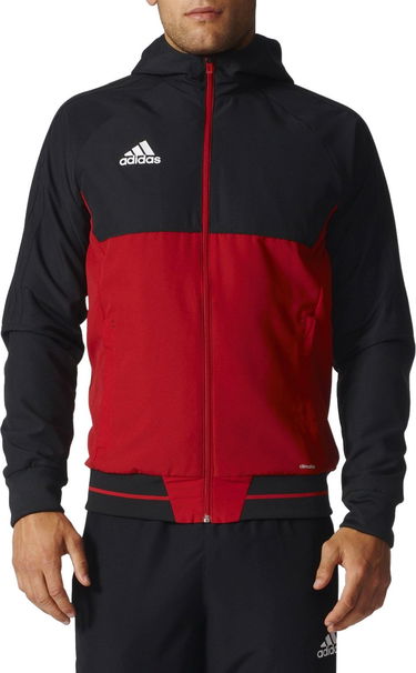 Jakke adidas Performance Jacket Tiro17 Presentation Rød | bq2771, 0