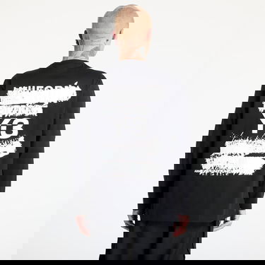 T-shirt Y-3 Graphic Long Sleeve Top Sort | JN4880, 2