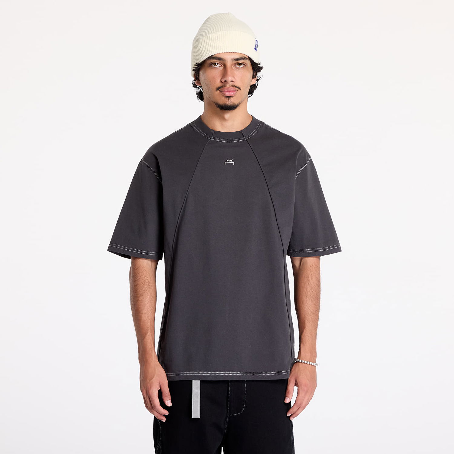 T-shirt A-COLD-WALL* Millbank T-Shirt Black Onyx Sort | ACWMTS194 Black, 0