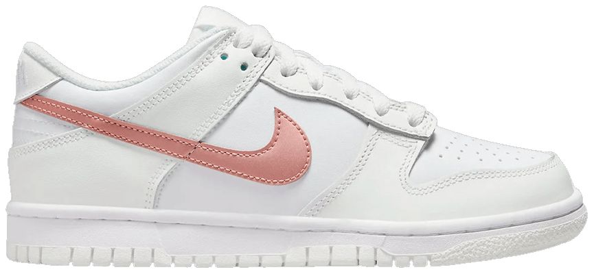 Sneakers og sko Nike Dunk Low "White Metallic Red Bronze" GS Hvid | DH9765-100, 0