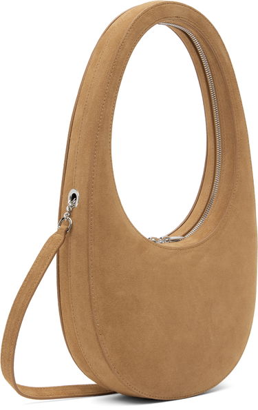 Håndtaske Coperni Coperni Swipe Suede Crossbody Bag Brun | COPBA38F6049, 2