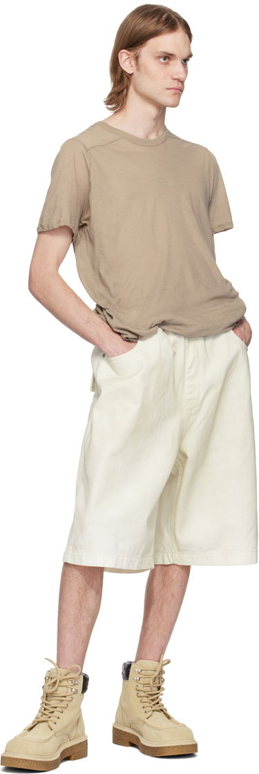 Shorts Entire Studios Entire Studios Spar Denim Shorts Beige | ESU-S25-11008-BO, 3