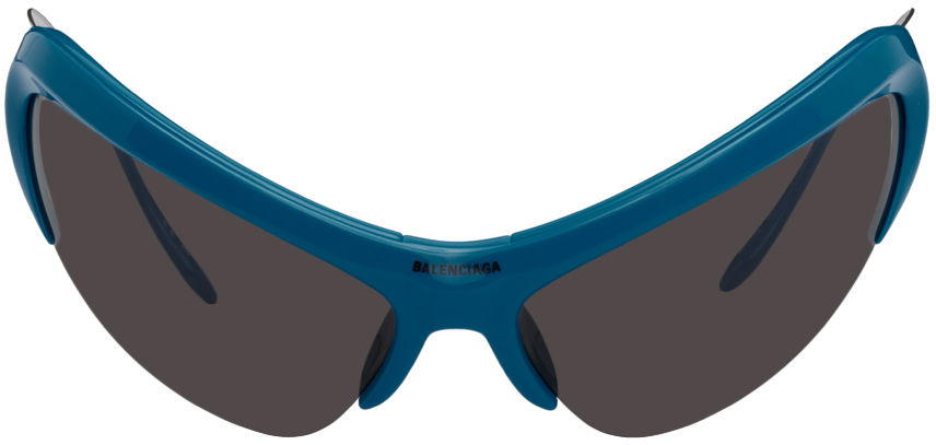 Solbriller Balenciaga The Lost Tape Wire Cat Sunglasses Blå | BB0232S, 0