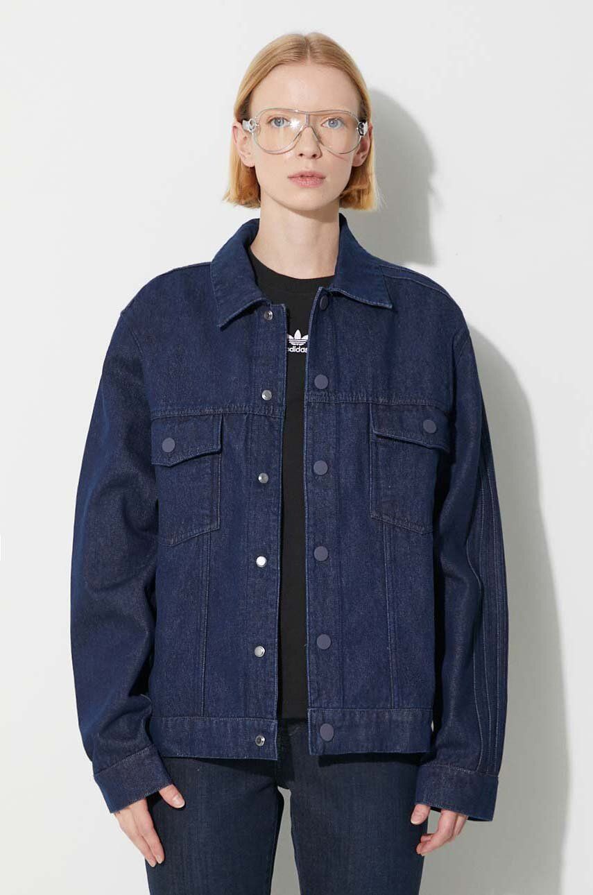 Jakke adidas Originals Denim Jacket Blå | IN0265, 0