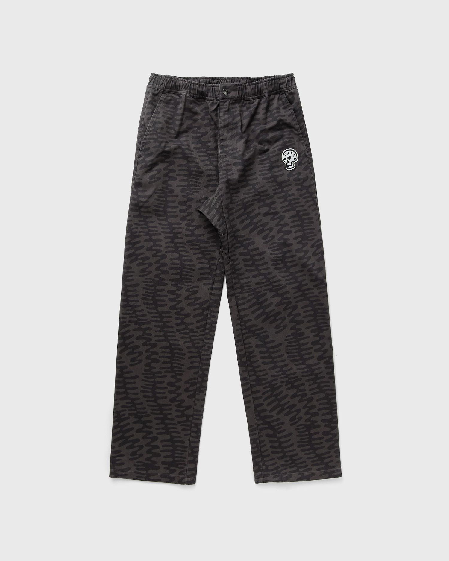 Bukser By Parra Skull Print Casual Pants Sort | 53143, 0