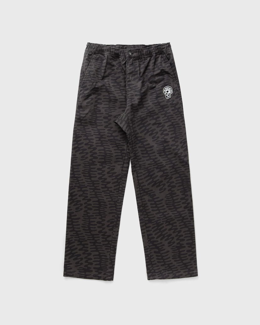 Bukser By Parra Skull Print Casual Pants Sort | 53143