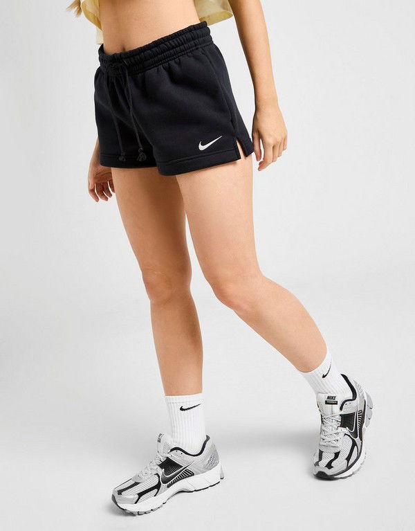 Shorts Nike Phoenix Fleece Mid-Rise Standard 2-inch Shorts Sort | IF2132-010, 1