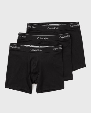 Boksere CALVIN KLEIN Boxer Brief Icon Cotton Stretch 3-Pack Sort | LV00NB4394TM6, 0