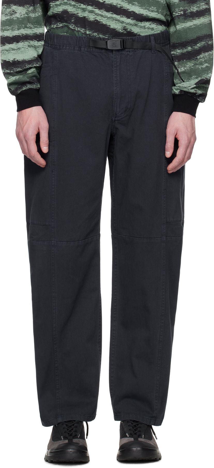 Cargo bukser GRAMICCI Gramicci Voyager Cargo Pants Sort | G5SM-P086