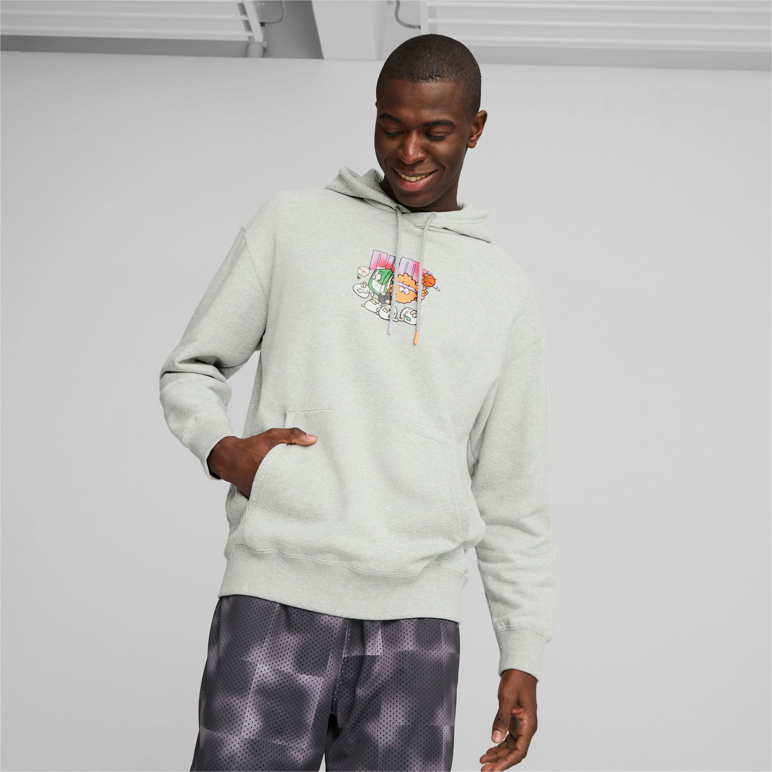 Sweatshirt Puma X 8ENJAMIN Hoodie Grå | 539822_04, 0