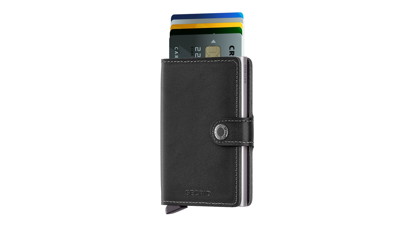 Tegnebog Secrid Miniwallet Sort | M-BLACK, 0