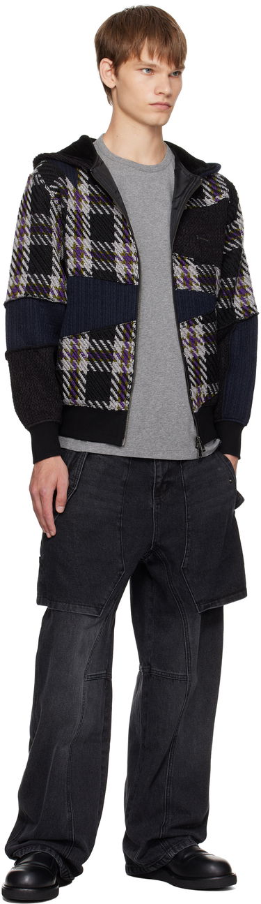 Sweatshirt Andersson Bell Andersson Bell Patchwork Zip-Up Hoodie Flerfarvet | atb1343u, 3
