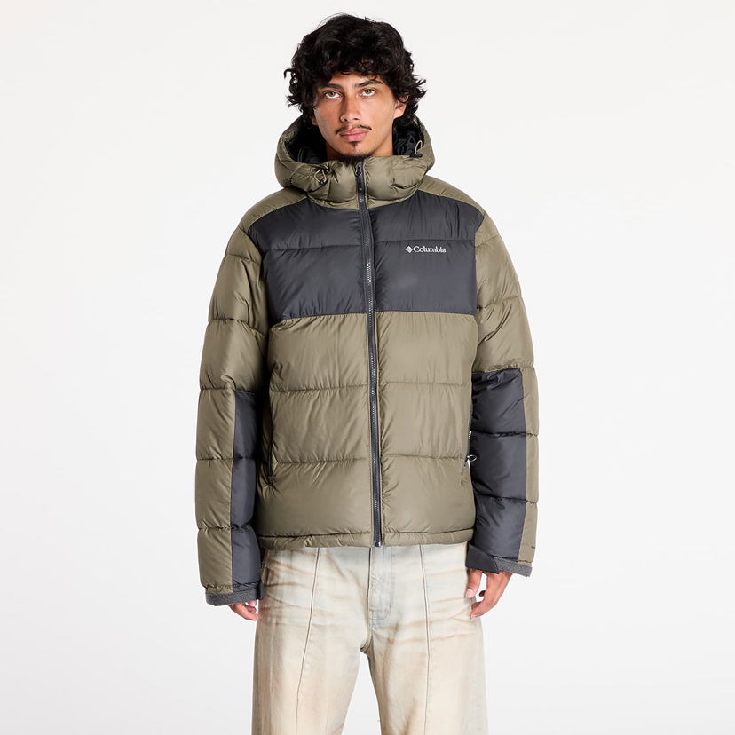 Puffer jakke Columbia Pike Lake™ II Hooded Jacket Stone Green Grøn | 2050931399