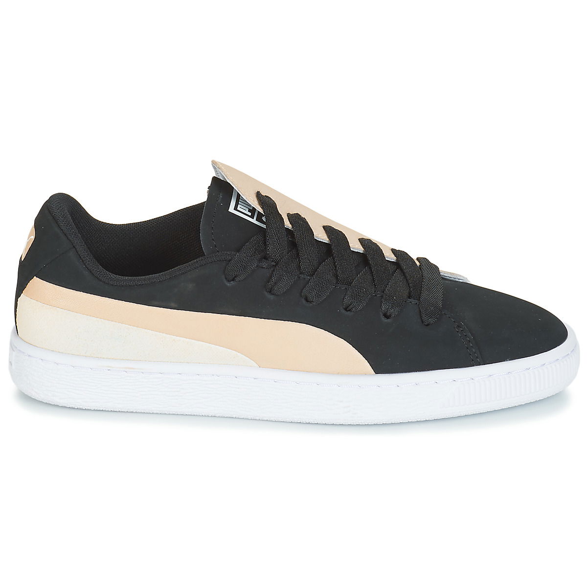 Sneakers og sko Puma WN BASKET CRUSH PARIS.SILV Sort | 369598-03, 1