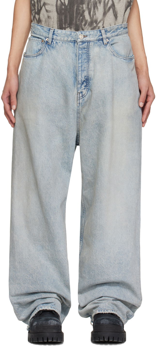 Jeans Balenciaga Baggy Jeans Blå | 745213-TDW14-4016, 0