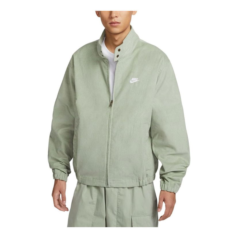 Bomberjakke Nike Sportswear Club Corduroy Harrington Jacket Grøn | FZ0632-370
