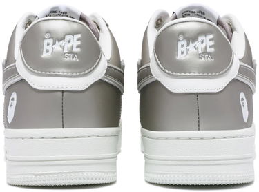 Sneakers og sko BAPE Bape Sta Silver #4 Grå | 0ZXSHM191053L-SILVER, 3