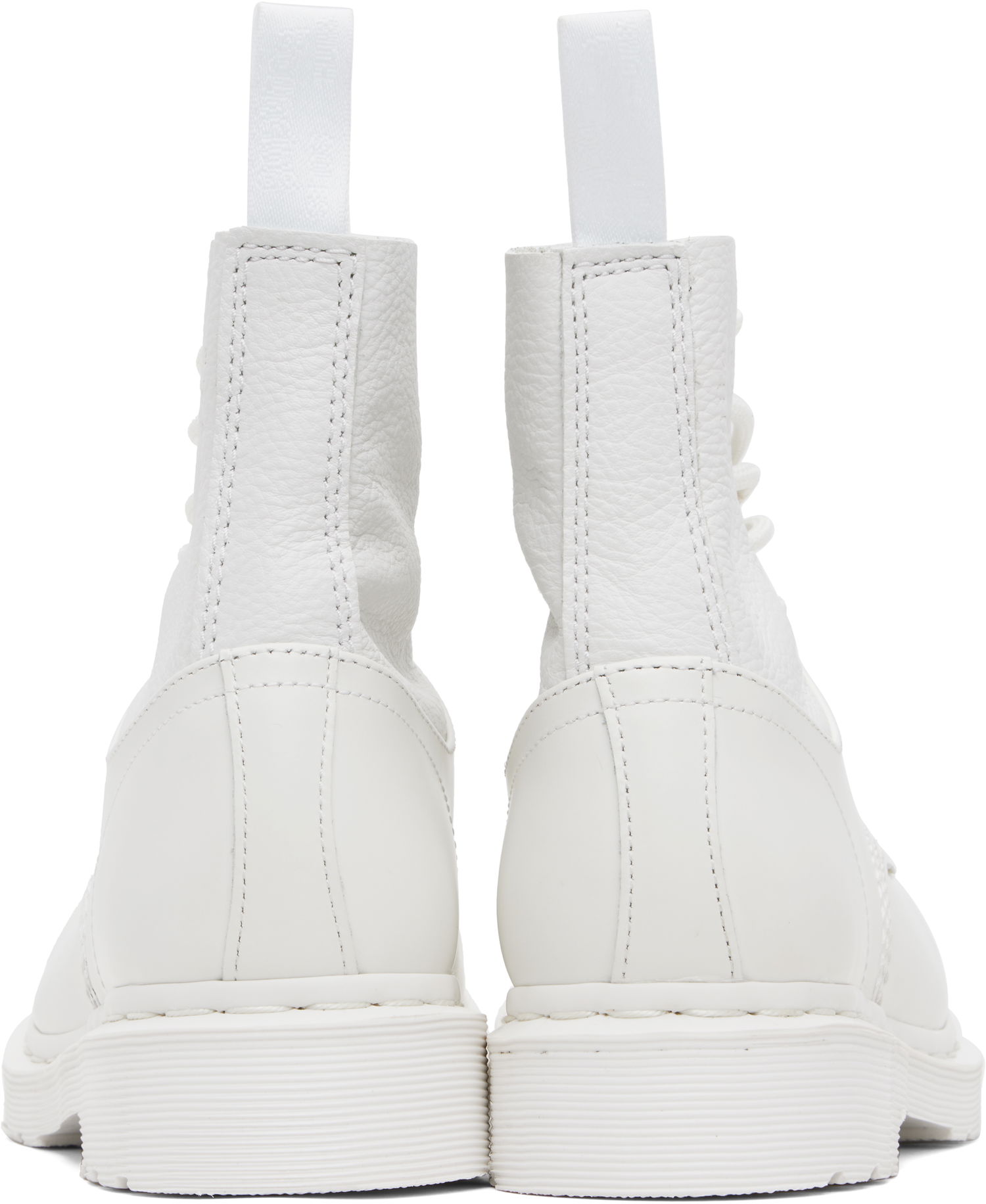 Sneakers og sko Maison Margiela MM6 Maison Margiela x Dr. Martens Edition 1460 Twist Boots Hvid | S66WU0128 P7006, 1