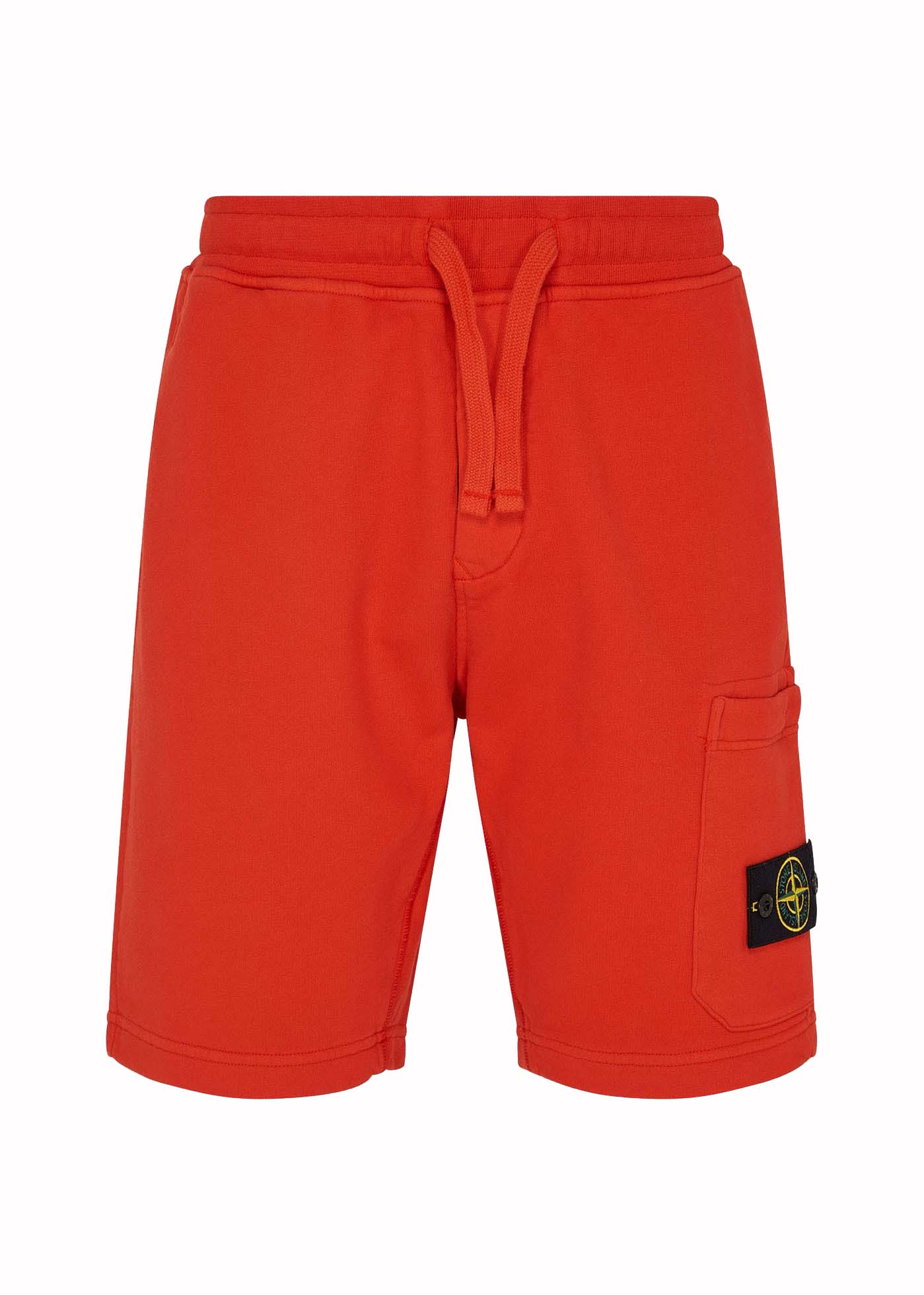 Shorts Stone Island Fleece Logo Shorts Rød | 791562520 V0037, 0