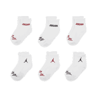 Sokker Jordan Jordan Legend Ankle Socks (6 Pairs) Hvid | DC8913-100, 3