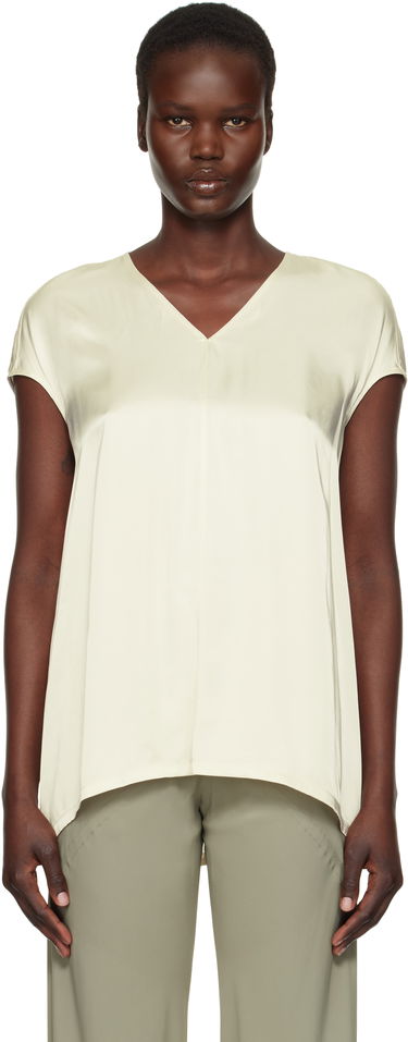 T-shirt Rick Owens Rick Owens Hollywood Floating T-Shirt Beige | RP01E7256 SCH, 0
