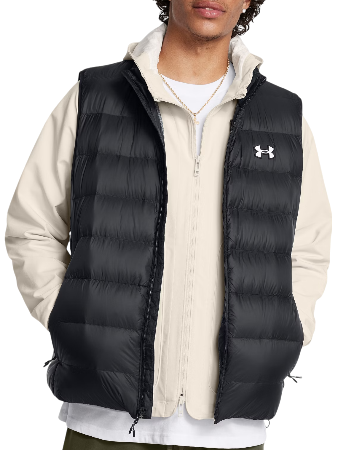 Vest Under Armour Legend Down Vest Sort | 1385838-001, 0