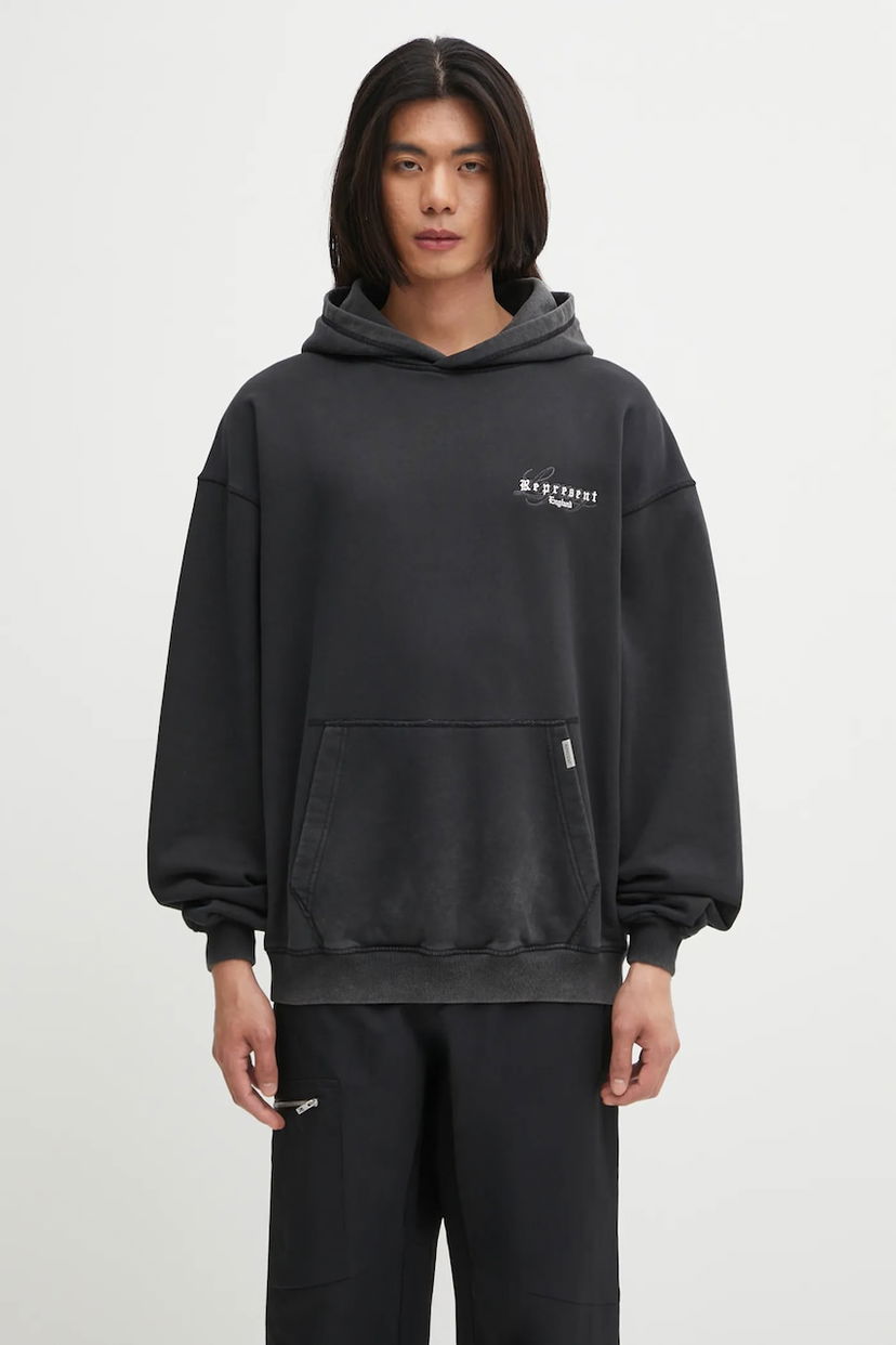 Sweatshirt Represent Clo Owners Club Hoodie Sort | OCM41113