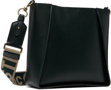 Mulepose Stella McCartney Stella McCartney Logo Crossbody Bag Grøn | 700073W8542, 2