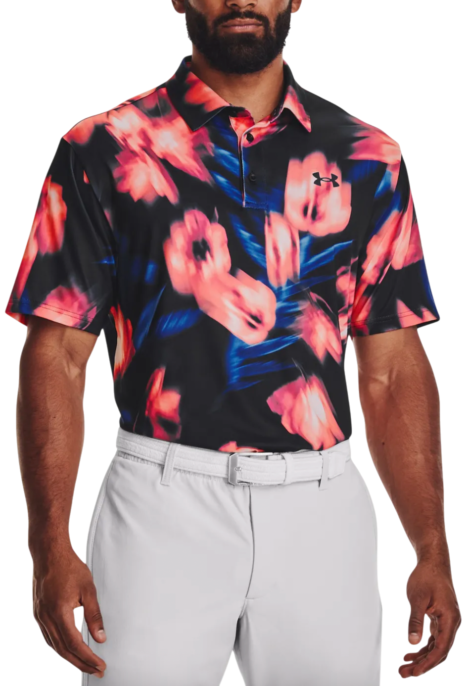 Polo skjorte Under Armour Playoff 2.0 Floral Polo Shirt Flerfarvet | 1327037-048, 0