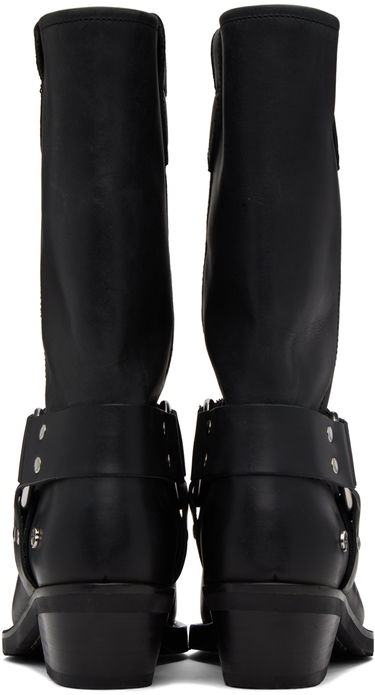 Tøj Anine Bing ANINE BING Ryder Leather Harness Boots Sort | A-14-1136-000, 1