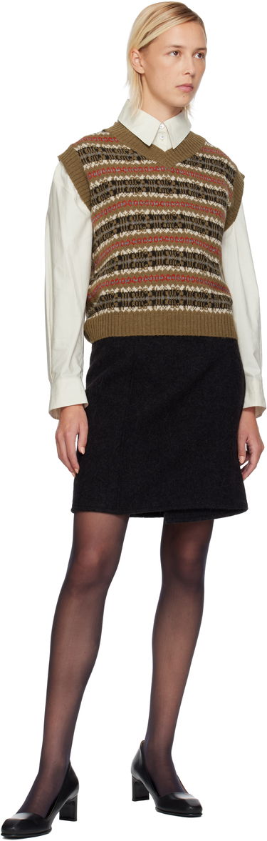 Vest Max Mara Weekend Fleres Jacquard Vest Flerfarvet | 2525356022600, 3