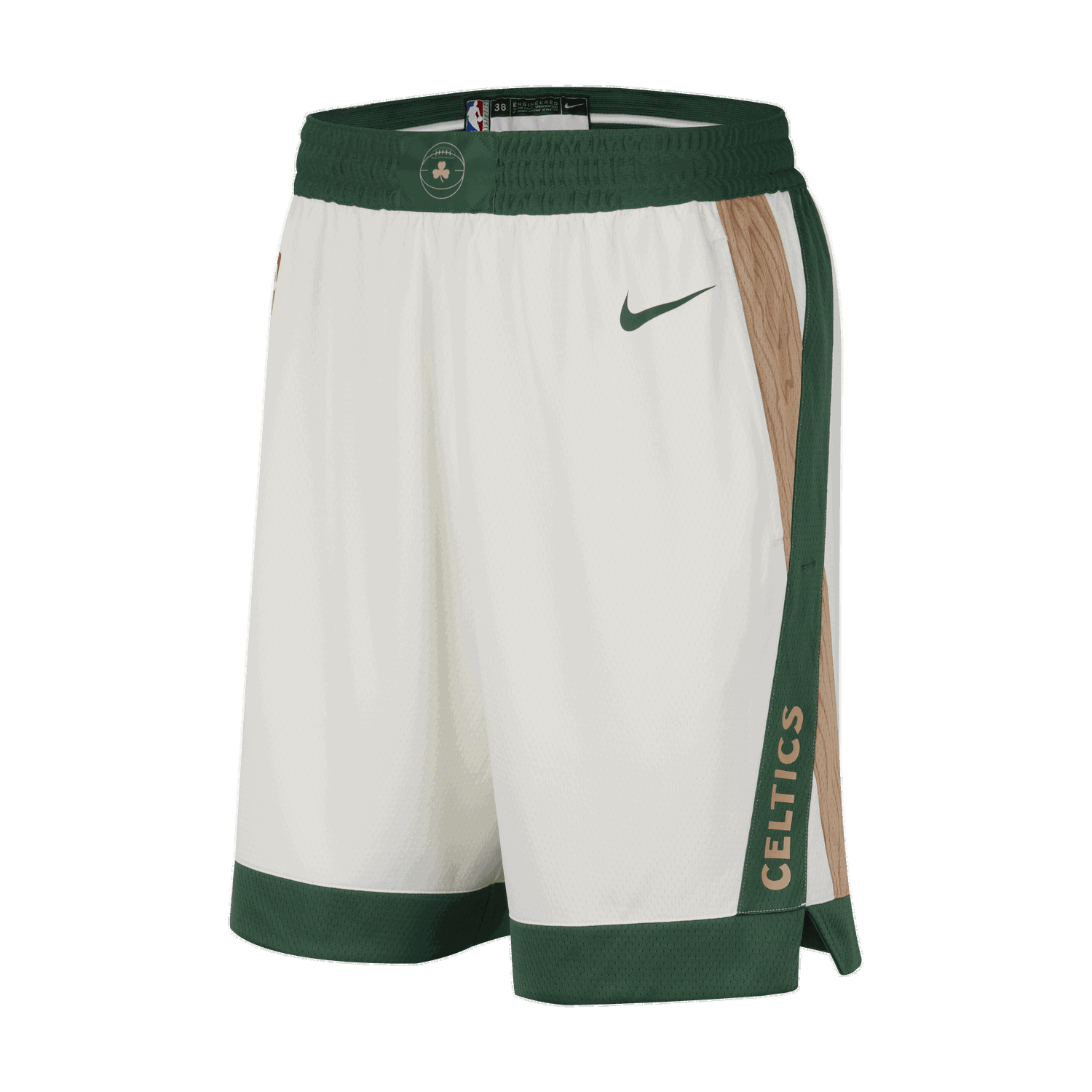 Shorts Nike Dri-FIT NBA Swingman Boston Celtics 2023/24 City Edition Hvid | DX8695-133, 0