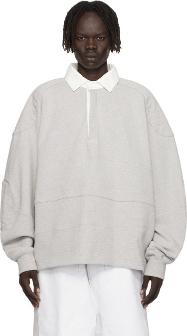 Polo skjorte HED MAYNER Hed Mayner Paneled Polo Grå | HMMB72021R-HB211, 0
