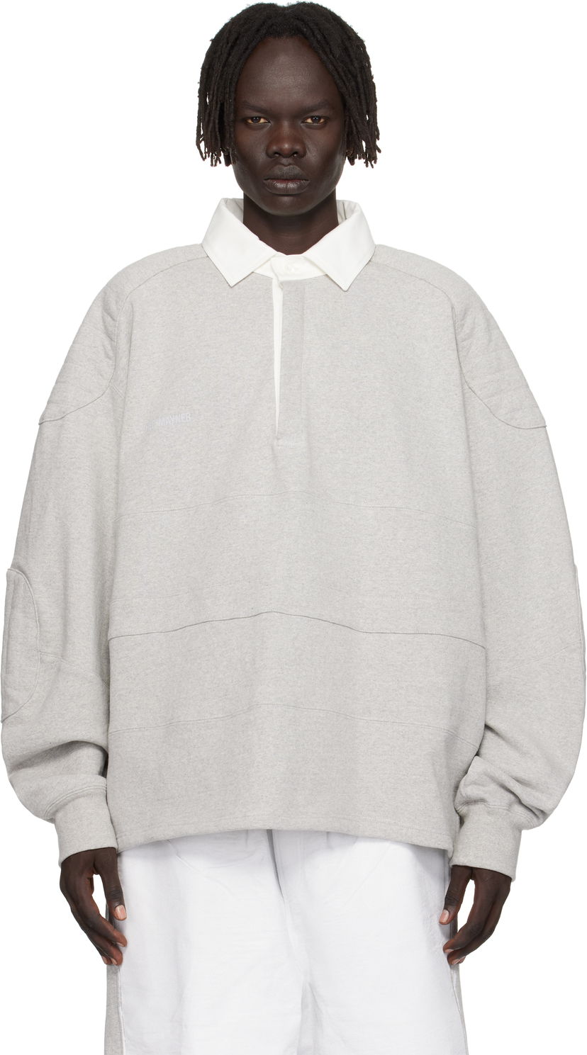 Polo skjorte HED MAYNER Hed Mayner Paneled Polo Grå | HMMB72021R-HB211