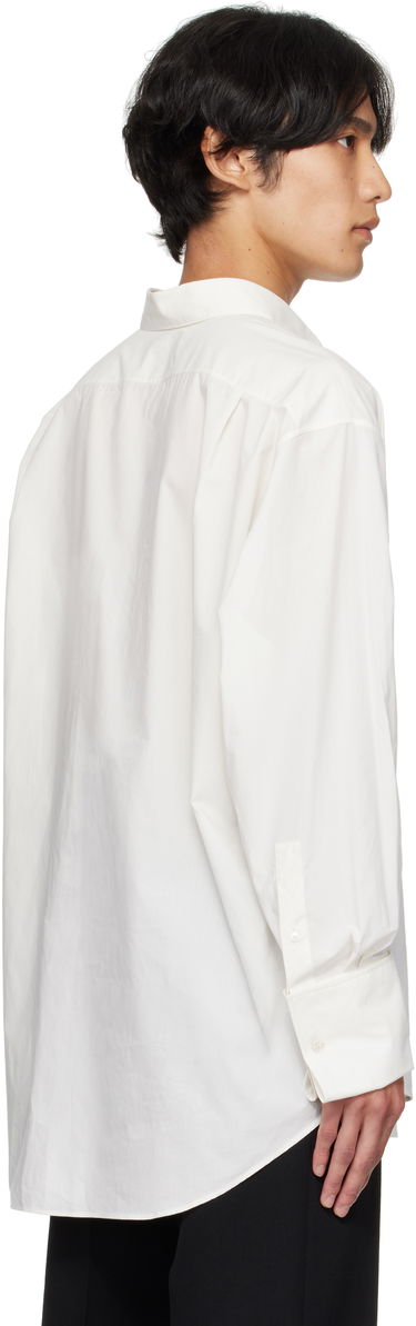 Skjorte The Row The Row Miller Shirt Hvid | 970-W4266, 2
