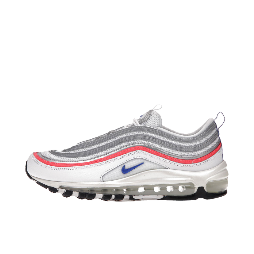 Sneakers og sko Nike Air Max 97 Metallic Silver Flash Crimson Racer Blue W Hvid | CZ6087-101