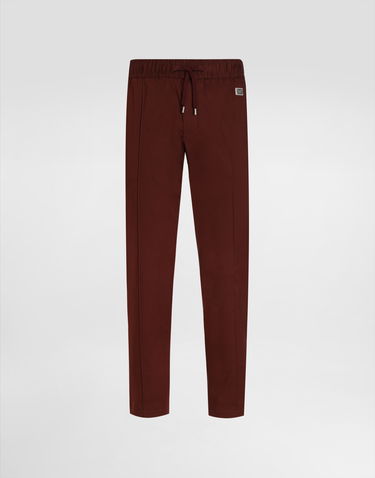Joggingbukser Dolce & Gabbana Dolce & Gabbana Cotton Jogging Pants With Tag Bourgogne | GYACETFUFNVM5039, 0