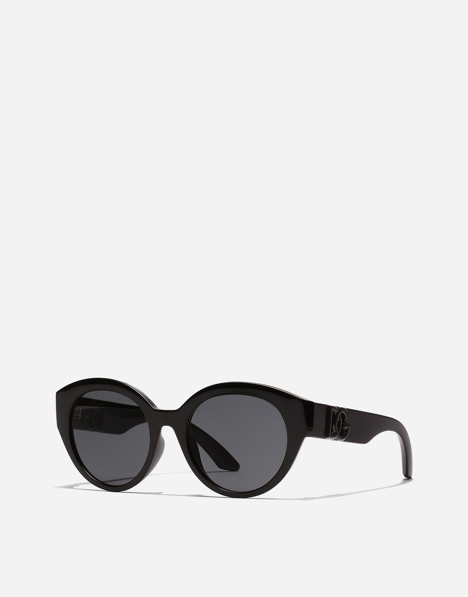 Solbriller Dolce & Gabbana Dolce & Gabbana Everyday Flower Oval Sunglasses Sort | VG601EVN1879V000, 1