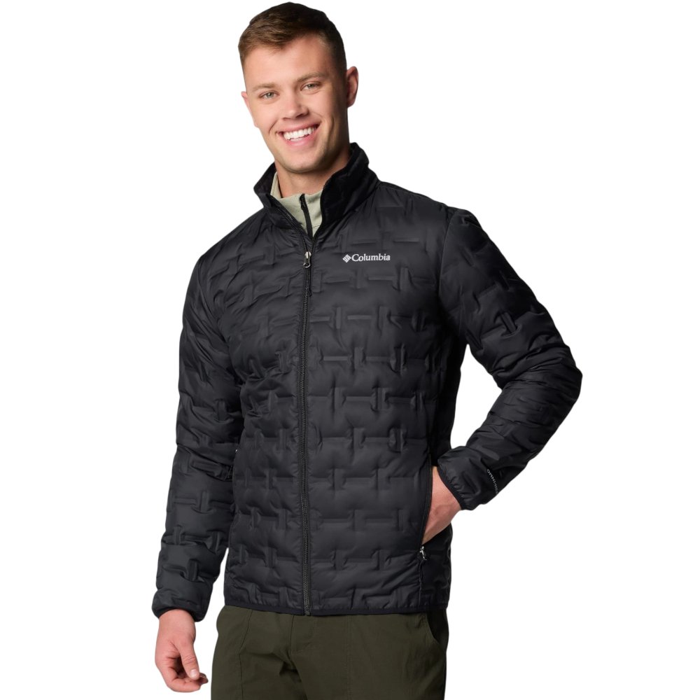 Puffer jakke Columbia Delta Ridge II Insulated Jacket Sort | 2086241-010, 0
