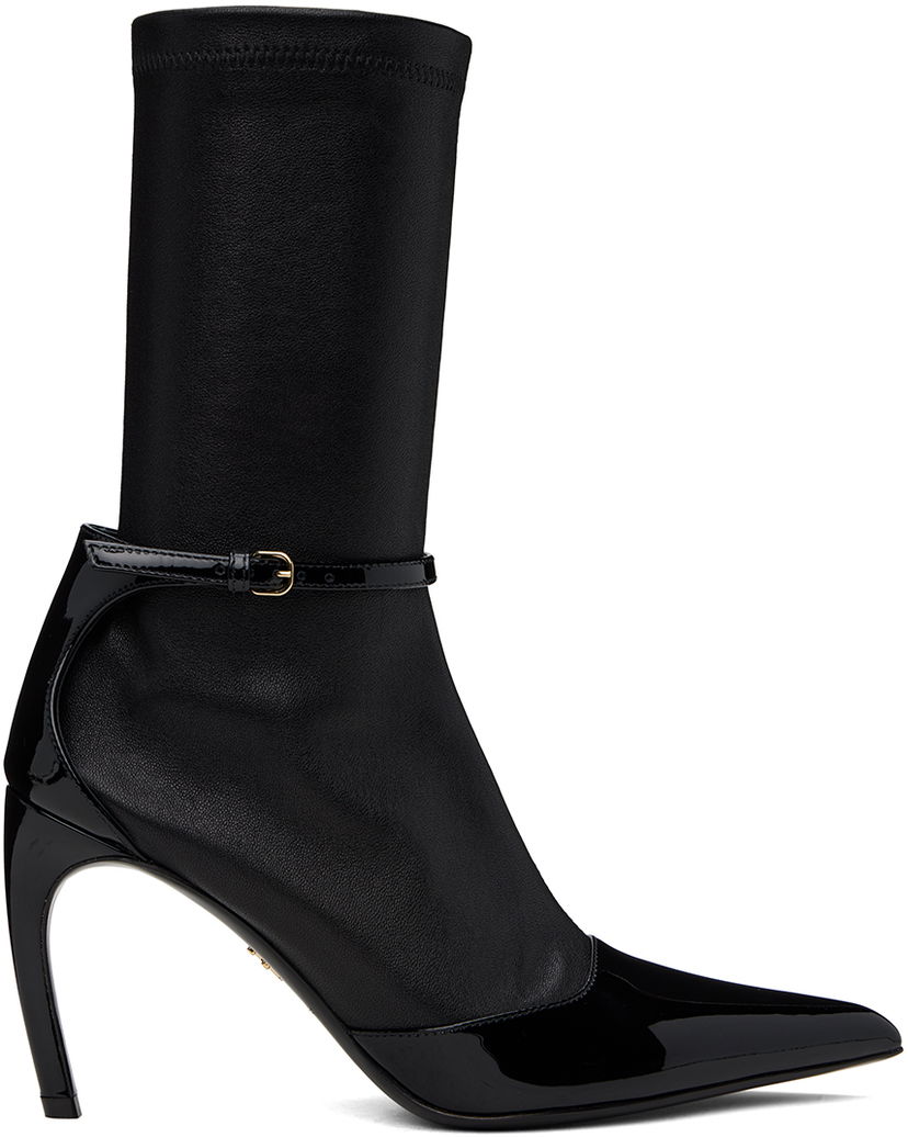 Tøj FERRAGAMO Ferragamo Britt Ankle Boots Sort | 01H670 - 769262