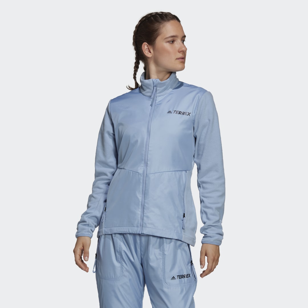 Vindjakke adidas Originals Multi Primegreen Windfleece Jacket Blå | GQ2905, 0