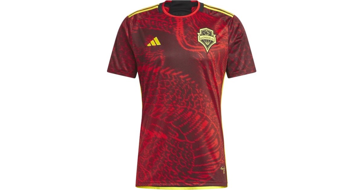Jersey adidas Performance Seattle Sounders FC 2023/24 Away Jersey Rød | hi1844, 1