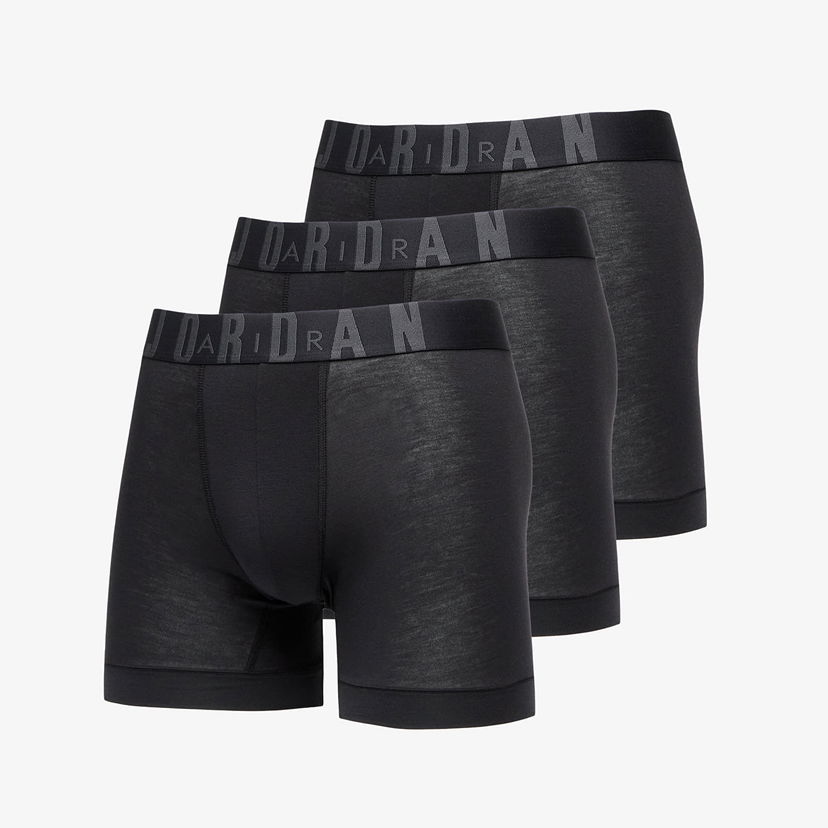 Undertøj og sokker Jordan Jordan Flight Modal Boxer 3-Pack Black S Sort | JM0621-023
