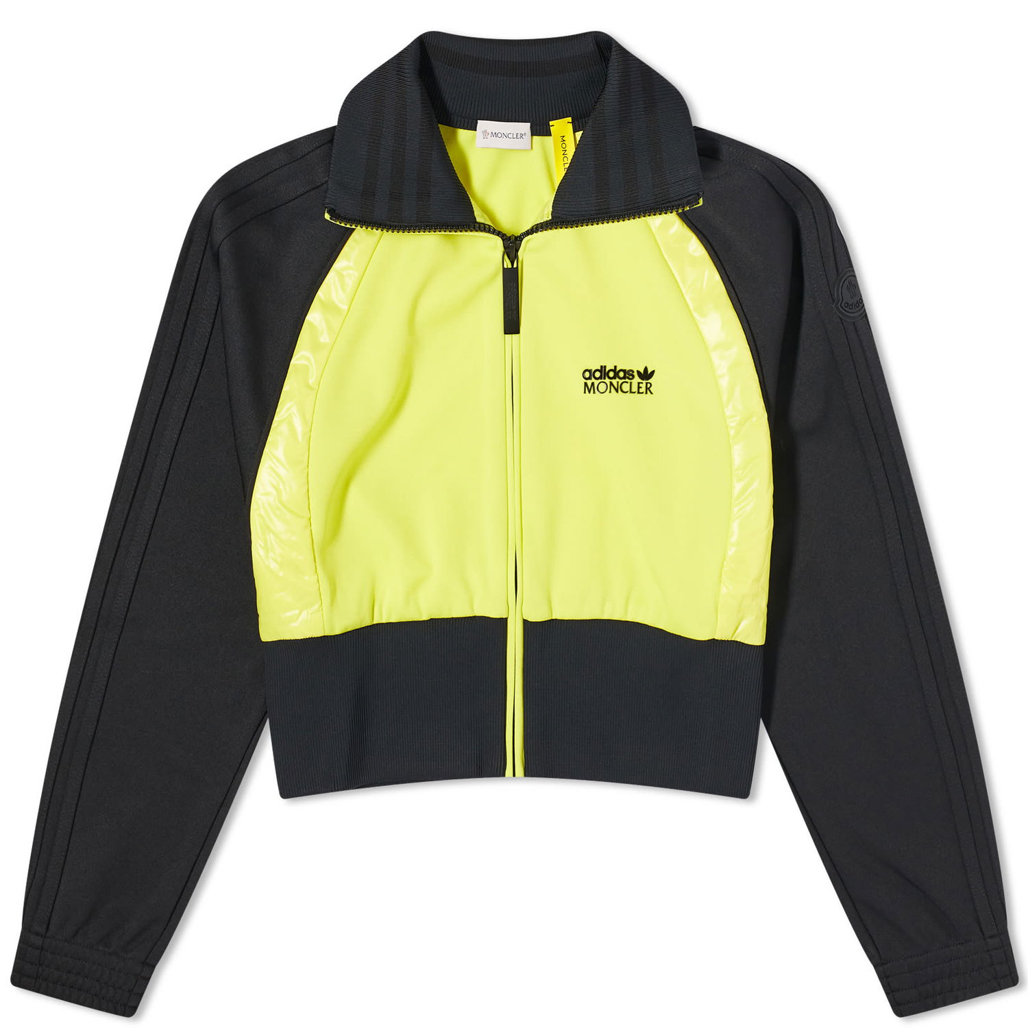 Sweatshirt Moncler Genius Zip Up Crop Track Hoodie Gul | 8G000-05-M2291-F91, 0