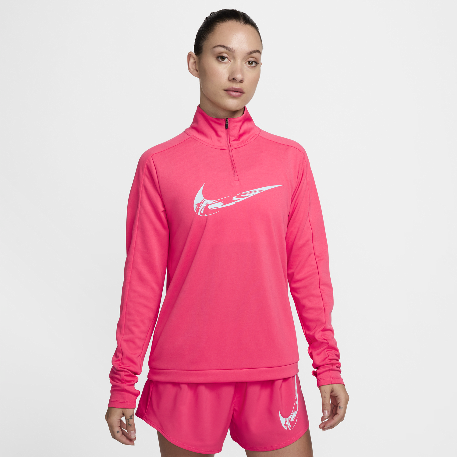 Sweatshirt Nike Swoosh Dri-FIT Lyserød | FV6387-629, 0