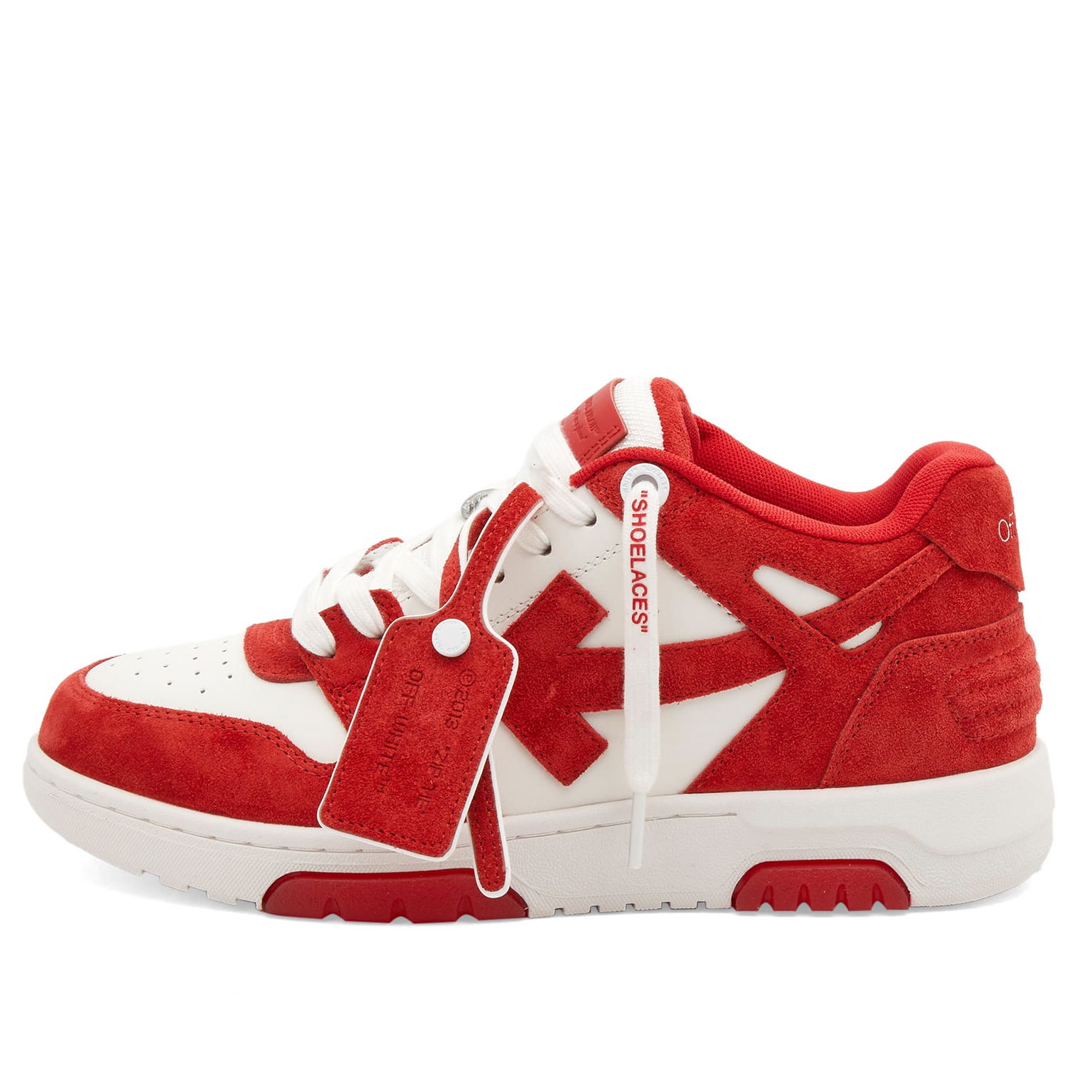 Sneakers og sko Off-White Off-White Out Of Office Rød | OMIA189S25LEA0072701, 1