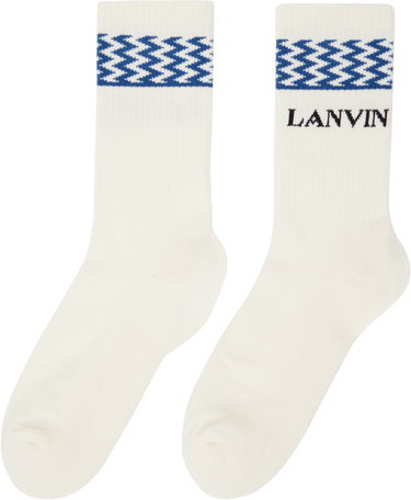 Sokker LANVIN Lanvin Curb Socks Hvid | AM-SABSK2-1CCU-P25, 2