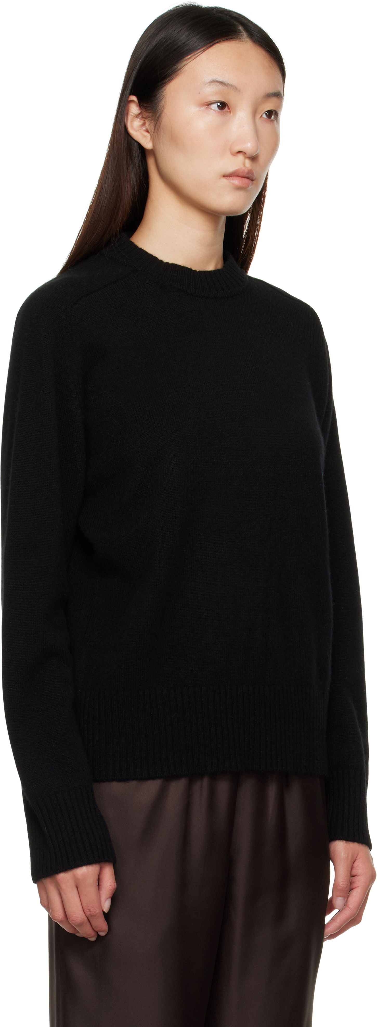 Sweater Loulou de Saison Loulou de Saison Baltra Cashmere Sweater Sort | BALTRA LDS, 1