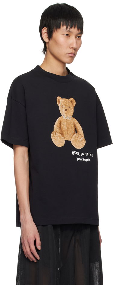 T-shirt Palm Angels Palm Angels 'Bear In Mind' T-Shirt Sort | PMAA001S25JER0051060, 1