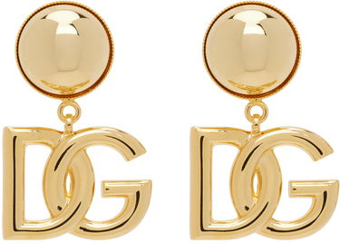 Øreringe Dolce & Gabbana Gold 'DG' Earrings Metalisk | WEN6P6 W1111, 0